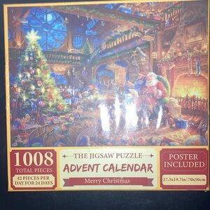 Christmas Jigsaw Puzzle Advent Calendar